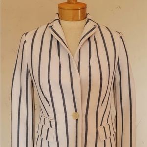 Talbots Petite Striped Blazer
